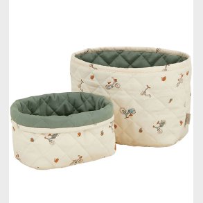 Cam Cam Opbevaringskurve - 2-pak - 22x15/24x17 cm - Bicycles