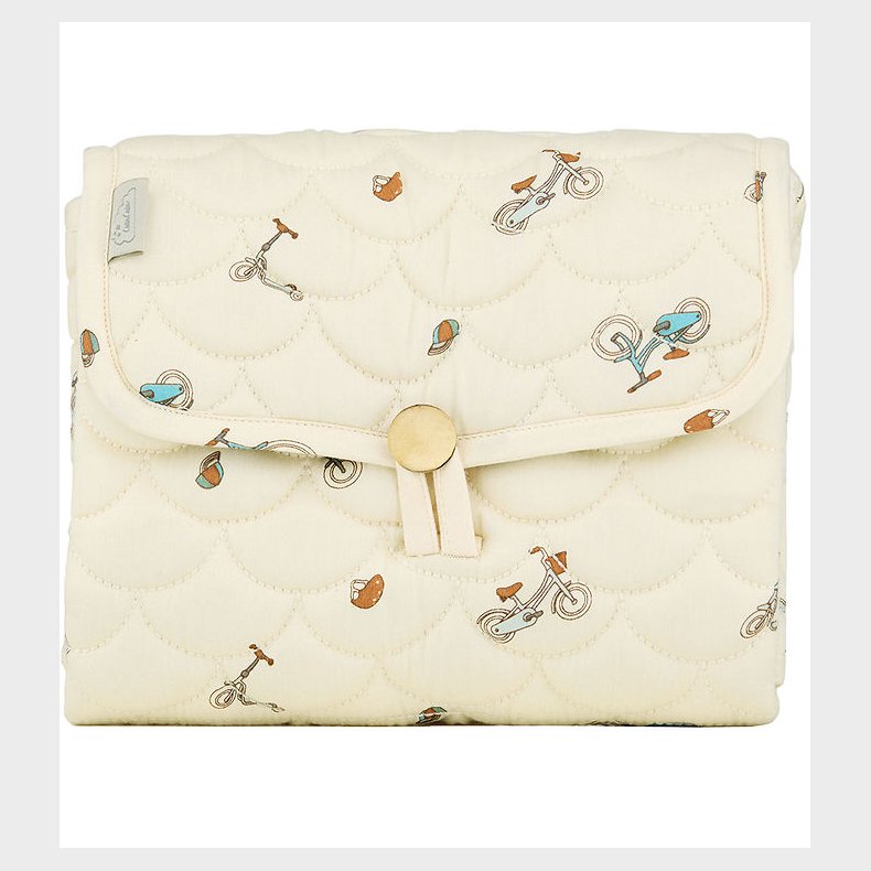 Cam Cam Pusleunderlag - Quilted - 70x44 cm - Bicycles