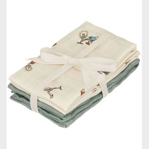 Cam Cam Vaskeklude - 4-pak - Bicycles