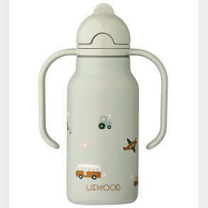 Liewood Drikkedunk - Kimmie - 250 ml - Vehicles/Dove Blue