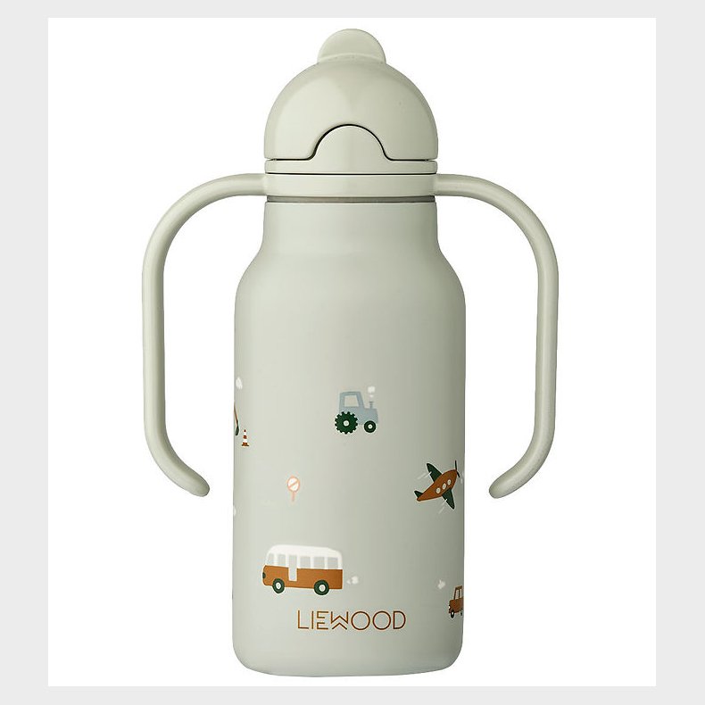 Liewood Drikkedunk - Kimmie - 250 ml - Vehicles/Dove Blue