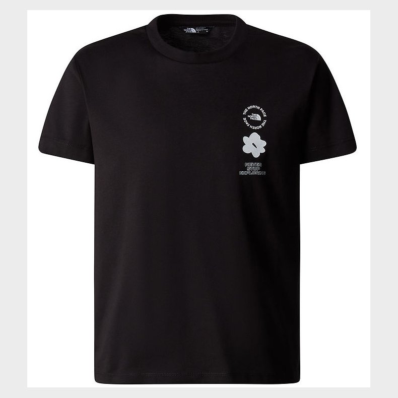 The North Face T-shirt - Flower Graphic - Sort