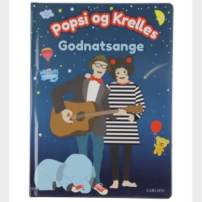 Forlaget Carlsen Sangbog - Popsi og Krelles Godnatsange - Dansk