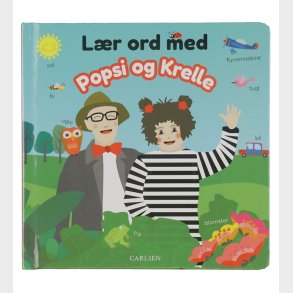 Forlaget Carlsen Billedbog - Lr Ord Med Popsi og Krelle - Dansk