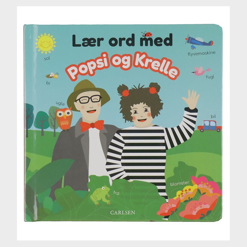 Forlaget Carlsen Billedbog - Lr Ord Med Popsi og Krelle - Dansk