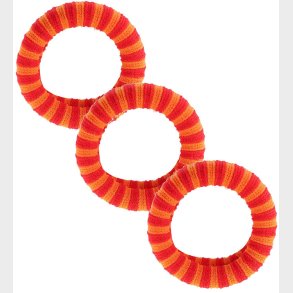 By Str Hrelastik - 3-pak - Ea - Orange/Rd Stribet