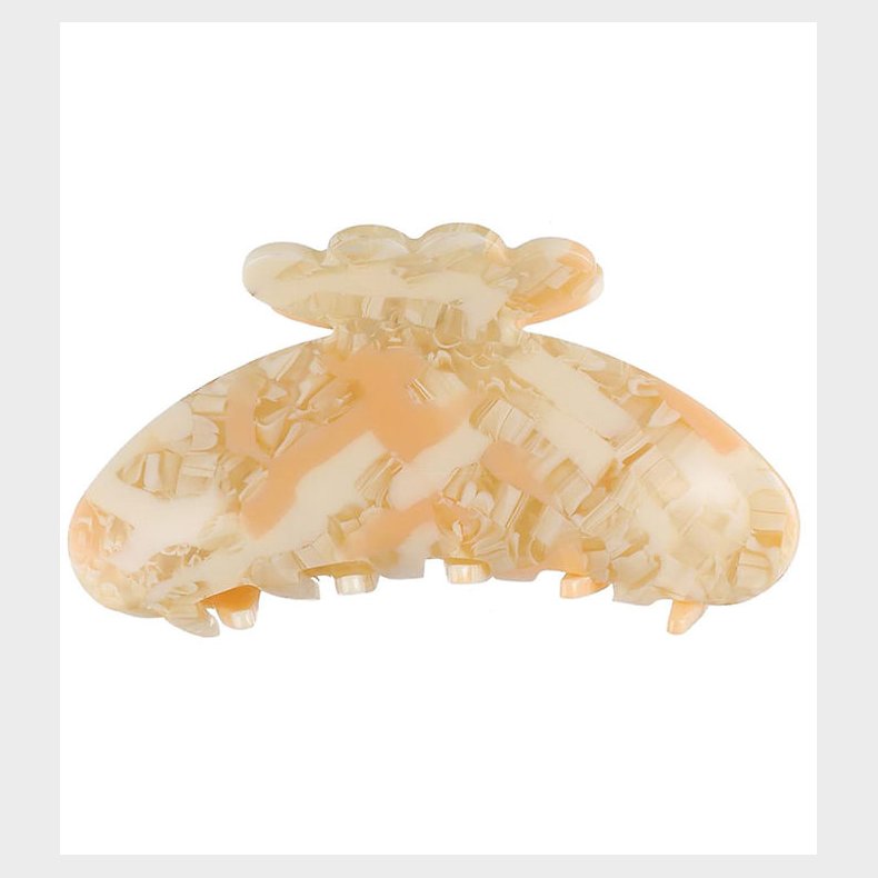 By Str Hrklemme - Asta - 10x5 cm - Champagne/Fersken Meleret