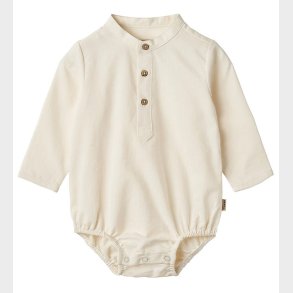 Wheat Skjortebody l/ - Victor - Eggshell