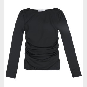 Hound Bluse - Wrincle Top - Black