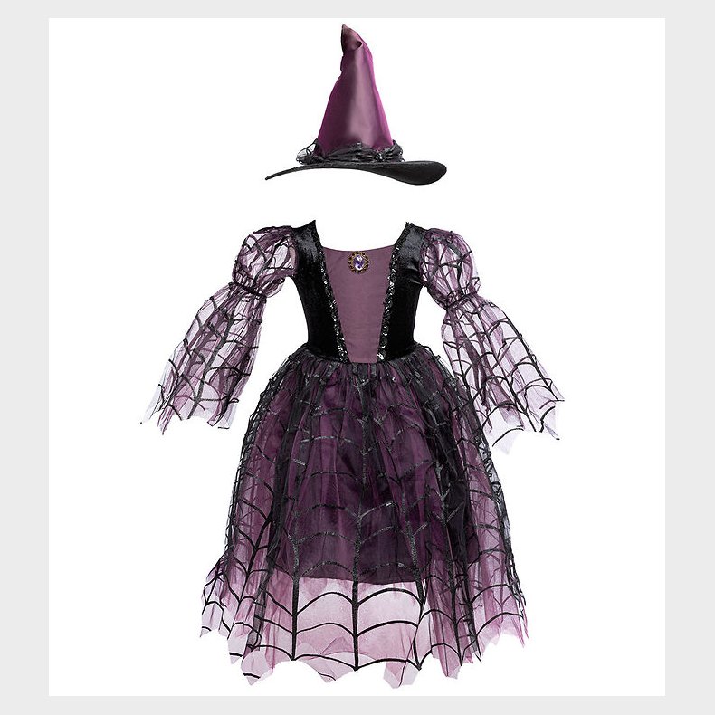 Great Pretenders Udkldning - Heks - Sort/Lilla