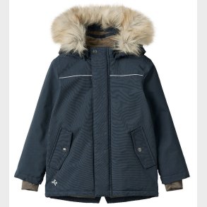 Wheat Vinterjakke - Kasper Tech - Dark Blue