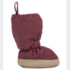 Wheat Overtrkssko m. Fleece - Tech - Purple Dawn