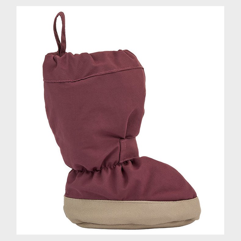 Wheat Overtrkssko m. Fleece - Tech - Purple Dawn