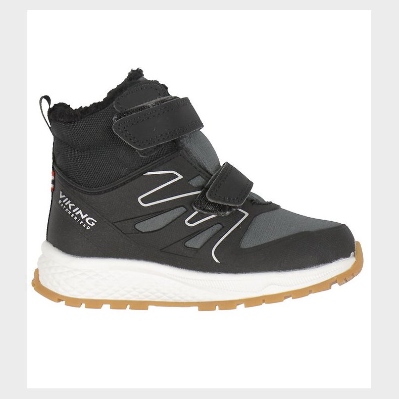 Viking Vinterstvler - Tex - Equip Defence Warm WP 2V - Black/Ch