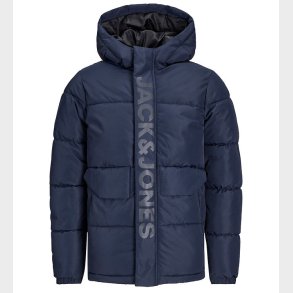 Jack & Jones Dynejakke - JCOSpeed - Navy Blazer/Tone In Tone