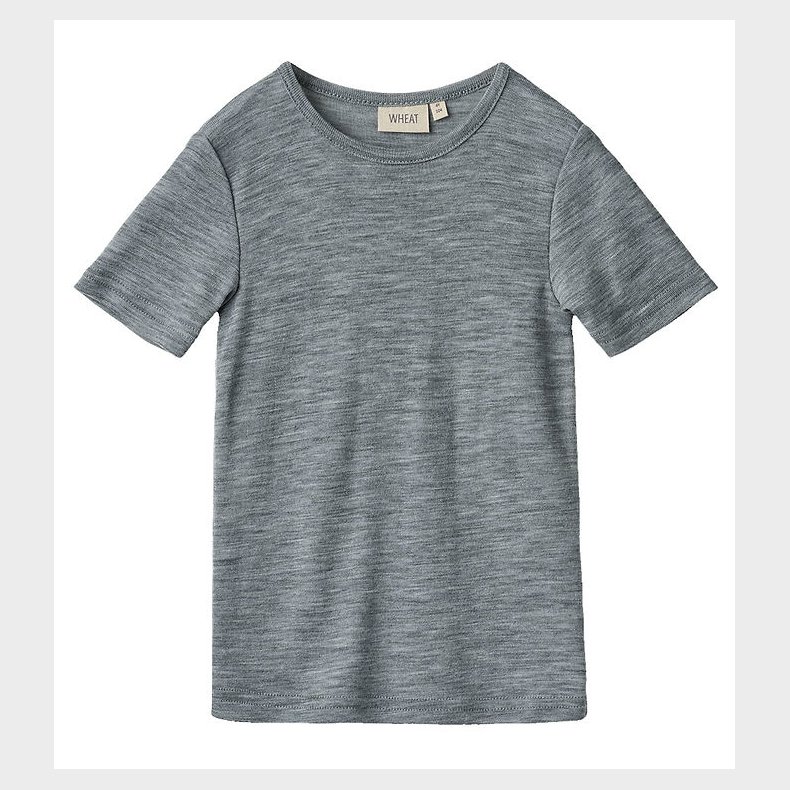 Wheat T-shirt - Uld - Seo - Melange Grey