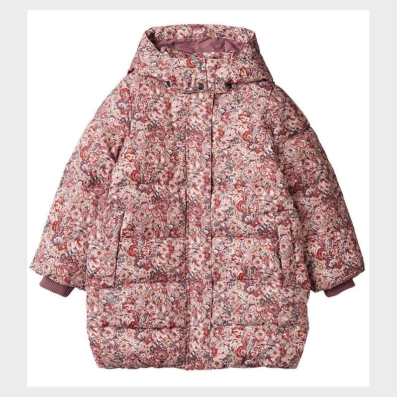 Wheat Dynejakke - Yrsa - Flowers In Plenty