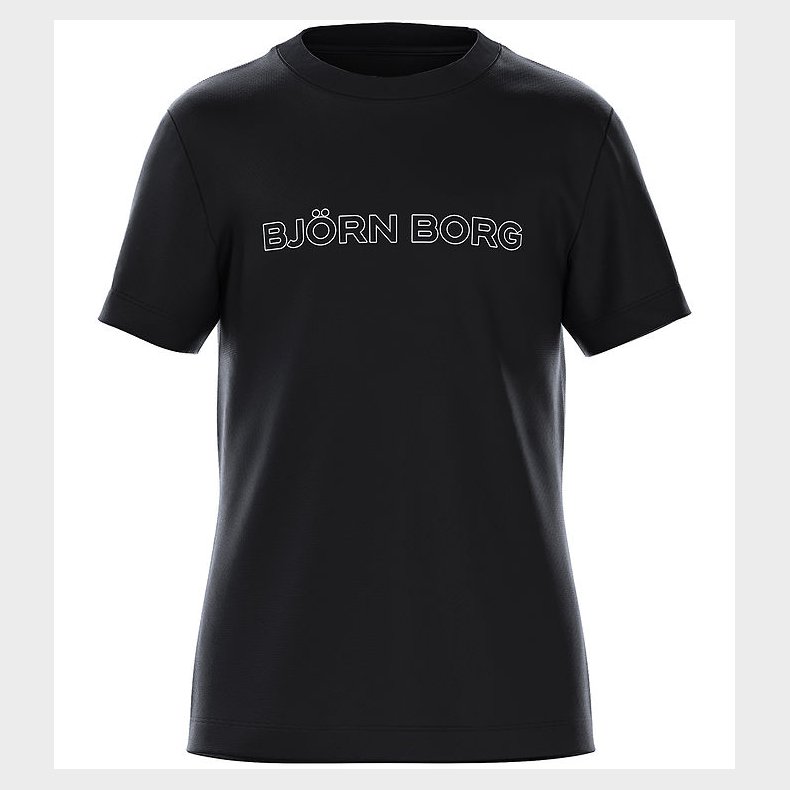 Bjrn Borg T-shirt - Borg Essential 3 - Black Beauty