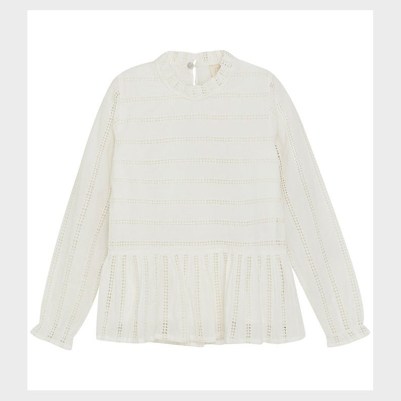 Creamie Bluse - Cloud