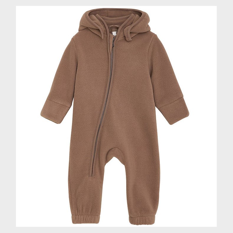 En Fant Fleecedragt - Coca Mocha