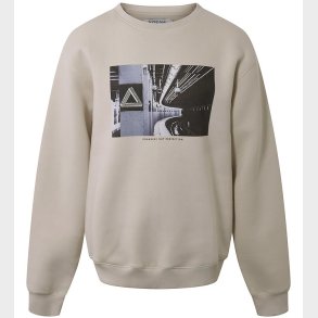Hound Sweatshirt - Light Sand m. Print