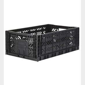Aykasa Foldekasse - 60x40x22 cm - Maxi - Sort