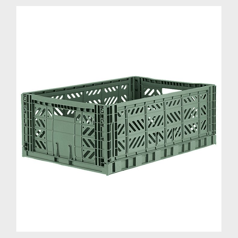 Aykasa Foldekasse - 60x40x22 cm - Maxi - Almond Green