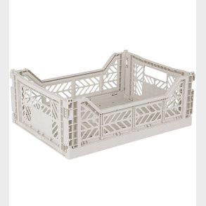 Aykasa Foldekasse - 40x30x15 cm - Midi - Light Gray