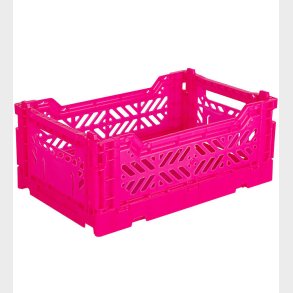 Aykasa Foldekasse - 27x17x11 cm - Mini - Neon Pink