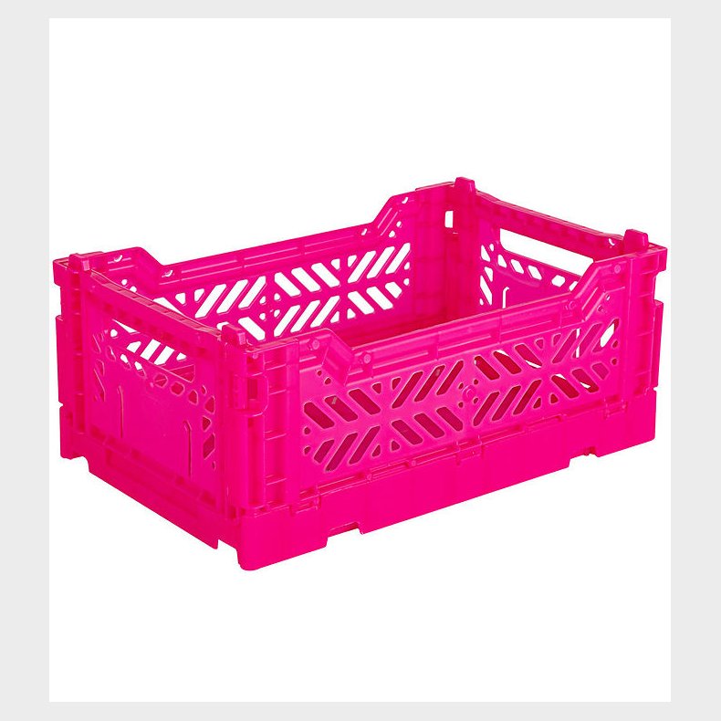 Aykasa Foldekasse - 27x17x11 cm - Mini - Neon Pink