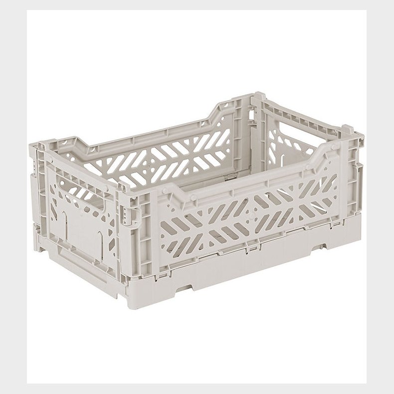 Aykasa Foldekasse - 27x17x11 cm - Mini - Light Gray