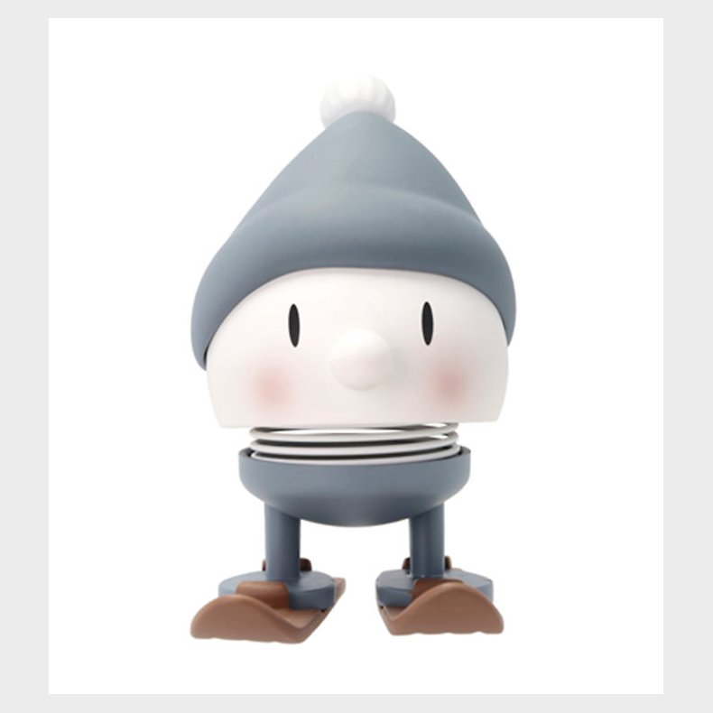 Hoptimist Skiing Bumble - 7,2 cm - Sky