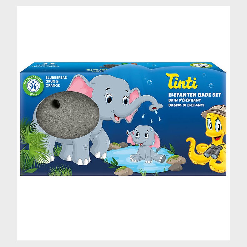 Tinti Badest - 3 Dele - Elefanten