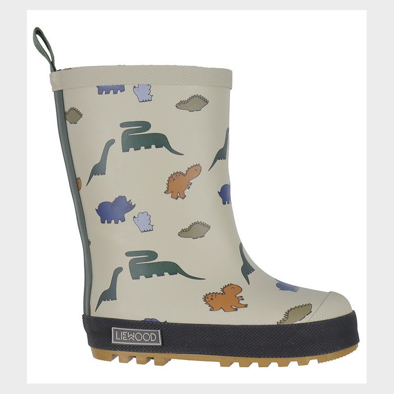 Liewood Gummist�vler m. For - Mason - Mist m. Dinosaurer