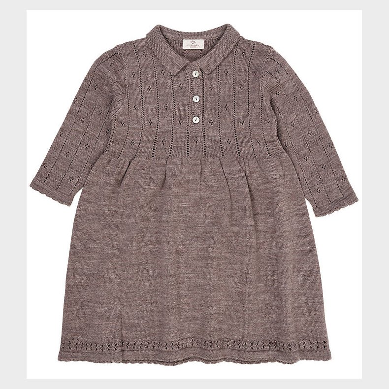 Copenhagen Colors Kjole - Uld - Natural Melange