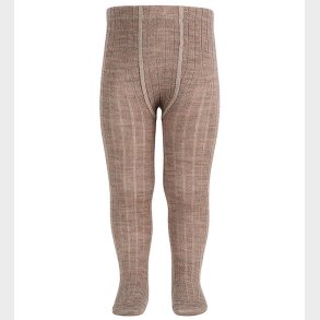 Condor Strmpebukser - Rib - Uld - Sand