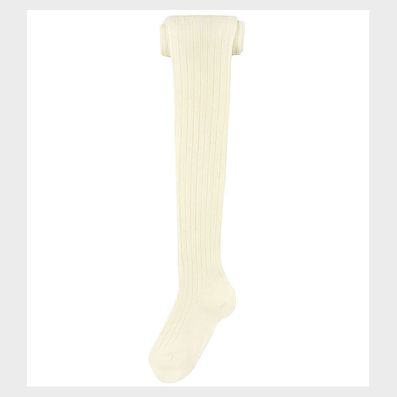 Condor Strmpebukser - Rib - Uld - Cream