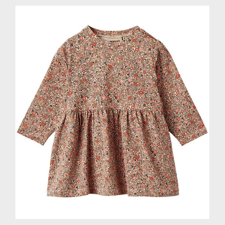 Wheat Kjole - Sessa - Rose Flower Meadow