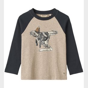 Wheat Bluse - Rolf - Gravel Melange