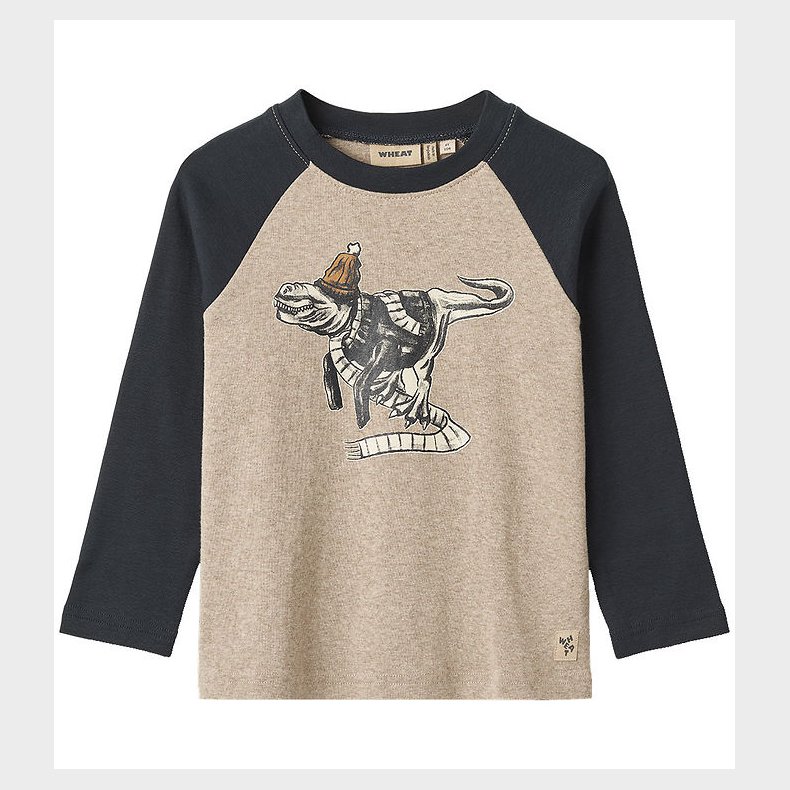 Wheat Bluse - Rolf - Gravel Melange