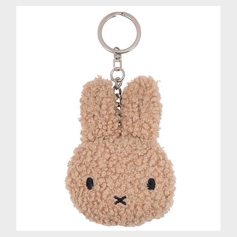 Bon Ton Toys N�glering - 10 cm - Miffy Flat - Tiny Teddy Beige