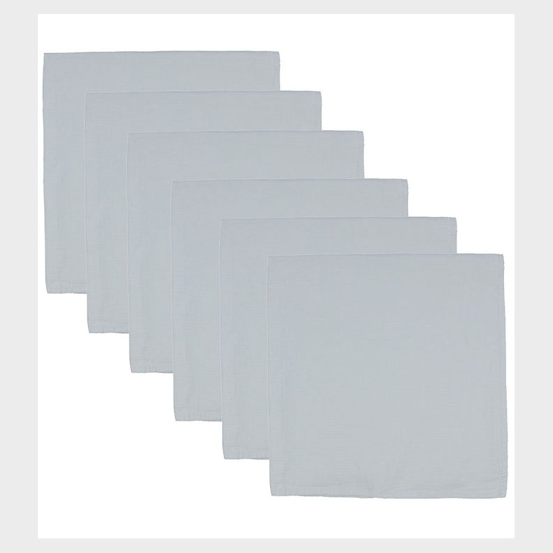 Mininor Stofbleer - 6-pak - 70x70 cm - Glacier Grey