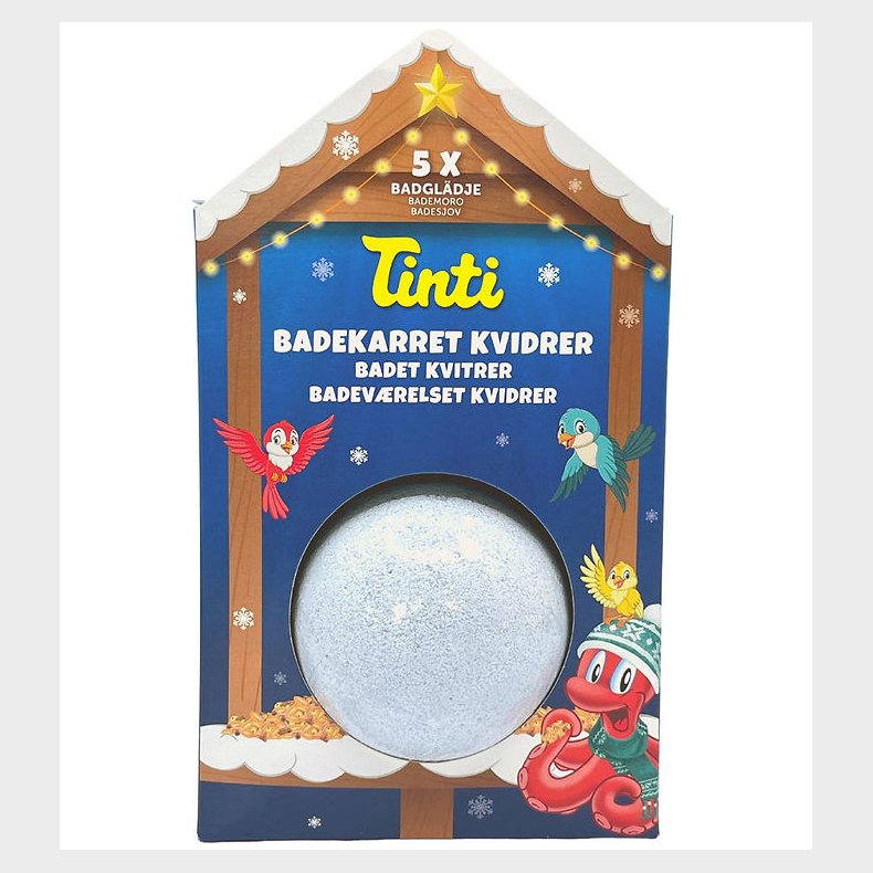 Tinti Bath Bomb - Christmas Bird House