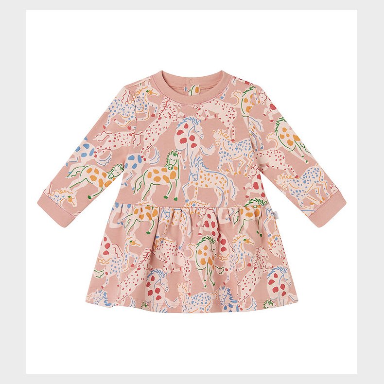 Stella McCartney Kids Sweatkjole - Rosa m. Heste
