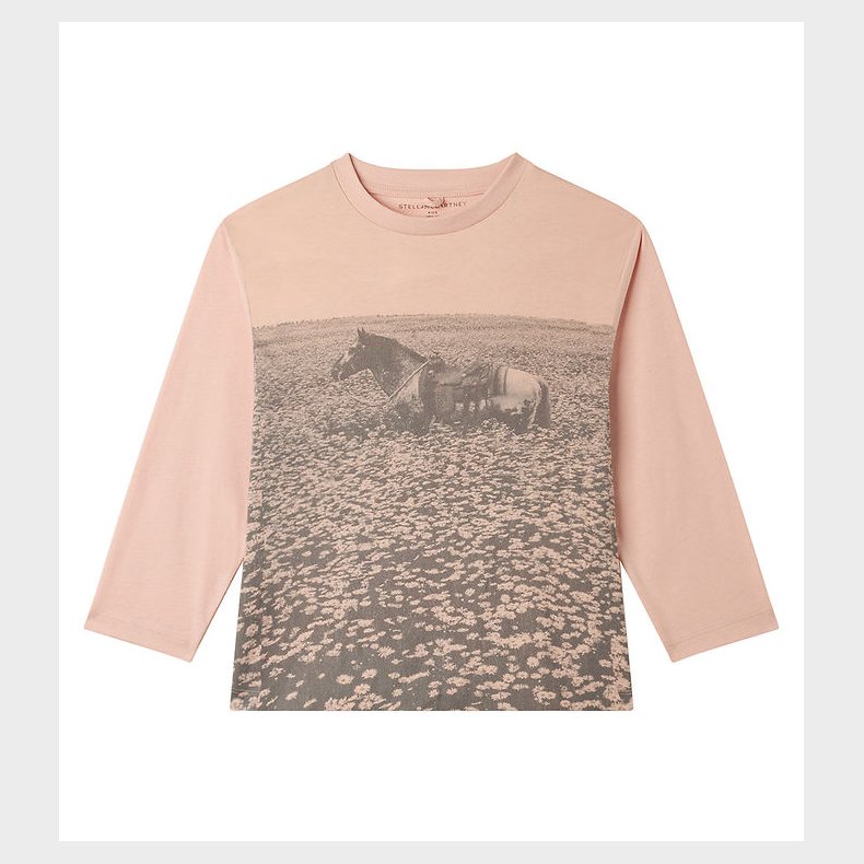 Stella McCartney Kids Bluse - Rosa m. Hest