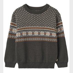 Wheat Bluse - Strik - Jacquard - Julius - Raven