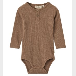 Wheat Body l/ - Rib - Benny - Coffee Melange