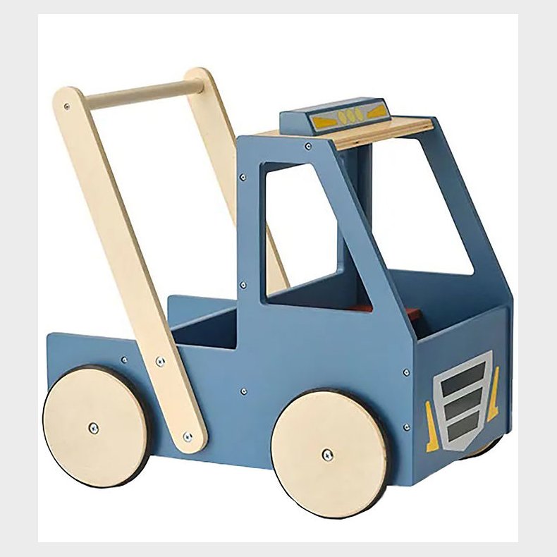 Kids Concept G�vogn - Tr� - Lastbil - Aiden - Bl�