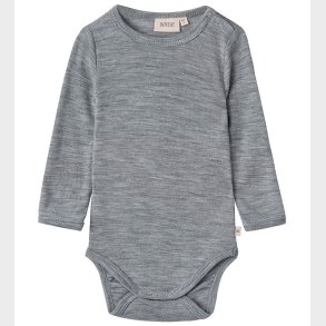 Wheat Body l/ - Uld - Lucca - Melange Grey