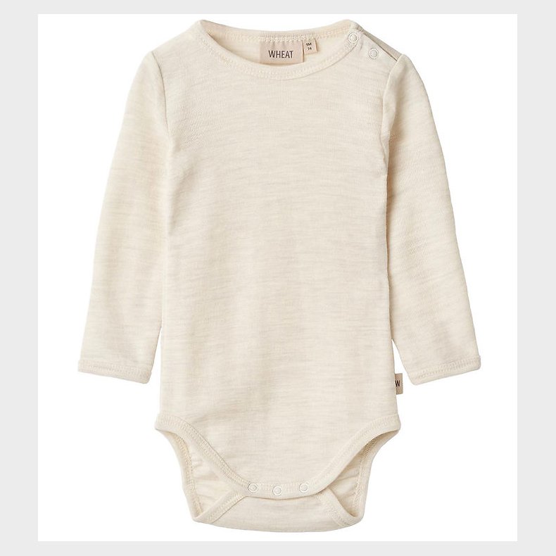 Wheat Body l/� - Uld - Lucca - Eggshell Melange
